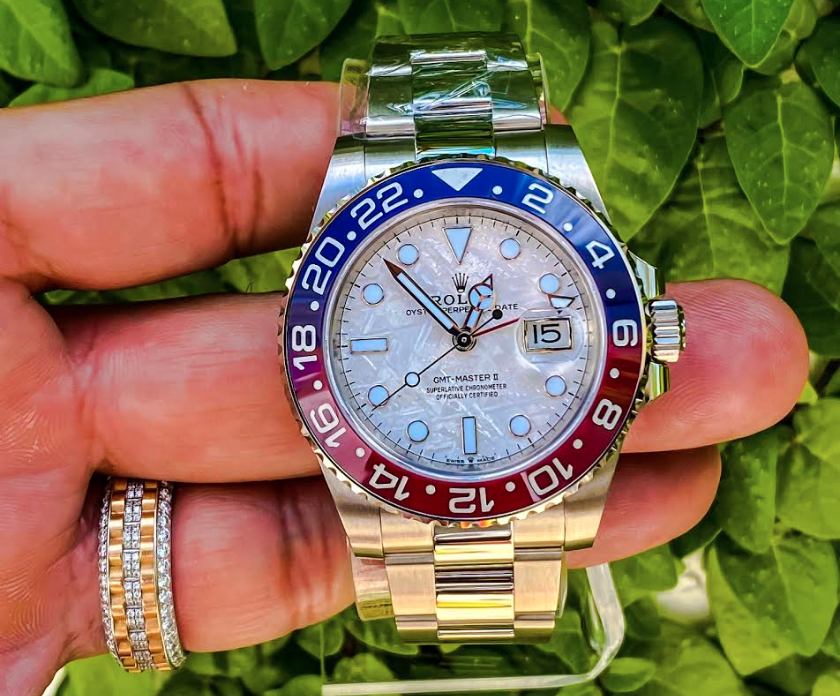 Rolex GMT II White Gold Meteorite Pepsi 40mm Luxury Watch Investments